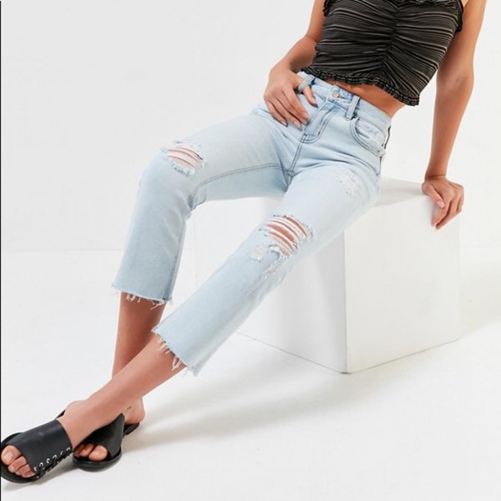 Urban Outfitters BDG Flare High-Rise Cropped Jean